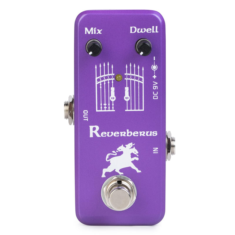 MP-311 Reverberus Guitar Effect Pedal - Spring Reverb Effect Pedal with True Bypass