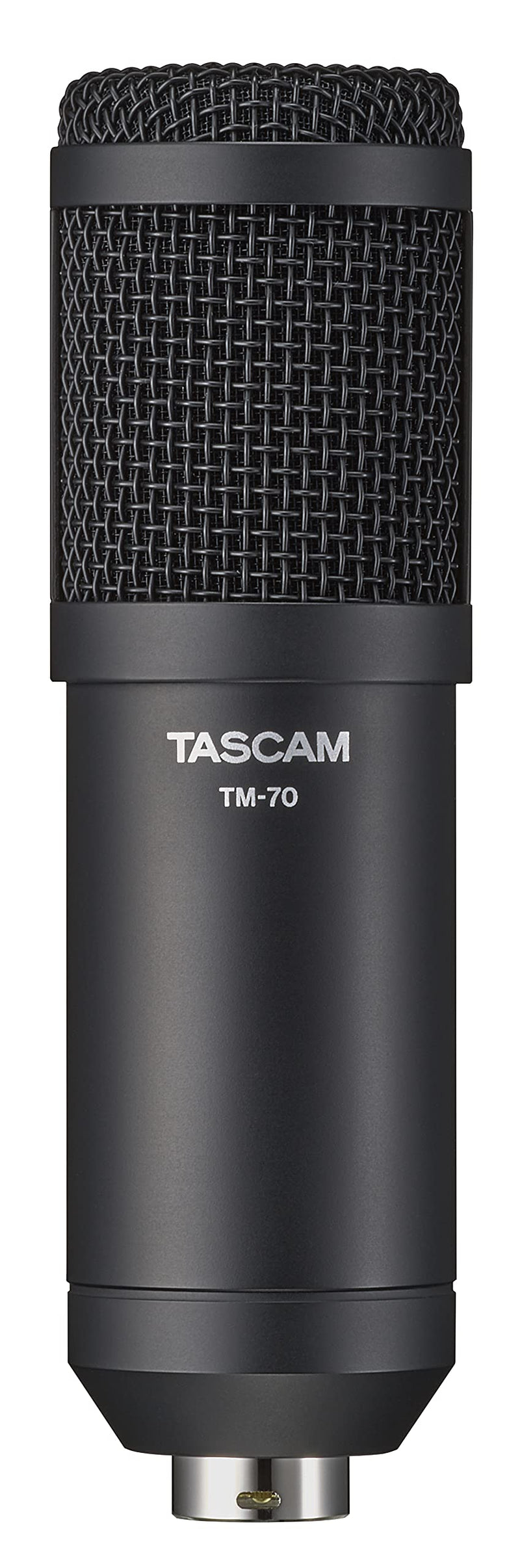 [AUSTRALIA] - Tascam Dynamic Microphone for Broadcast Microphone for Professional Podcasting and Live Streaming (TM-70), Black 