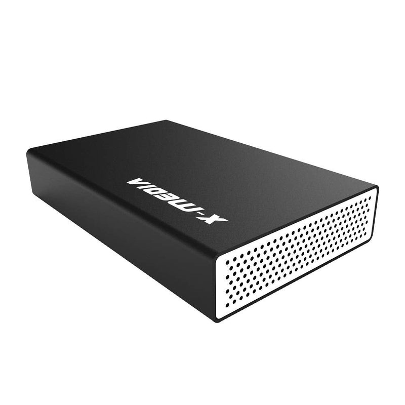X-MEDIA XM-EN3200 3.5-Inch USB 2.0 SATA Aluminum Hard Disk Drive HDD External Enclosure Case, Support 2.5/3.5-Inch SATA/SSD Hard Disk Drive