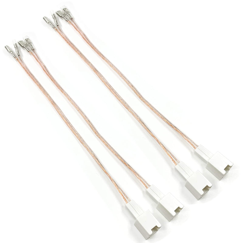 4 Pack Speaker Wire Harness Adapter Replacement for Nissan Speaker Harness 2004-2021, Infiniti Speaker Harness 2006-2018 Car Speaker Connector Harness Adapter