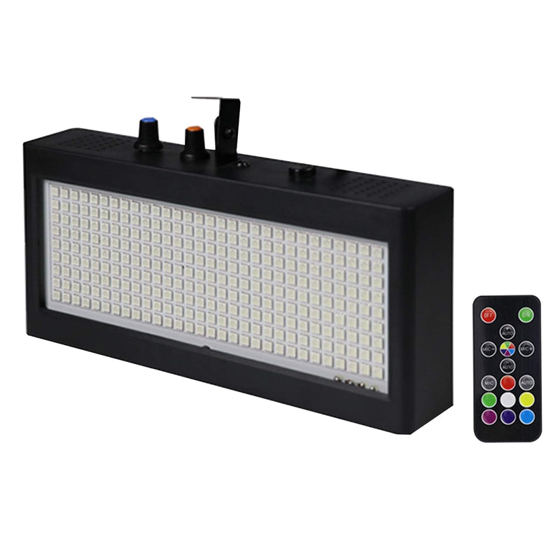 Stage Strobe Light, Super Bright Flash Stage Lighting, Sound Activated and Speed Control RGB Strobe Light, Flash Party Lighting for Wedding, Xmas, Birthday, Club, DJ (270 LED) 270 LED