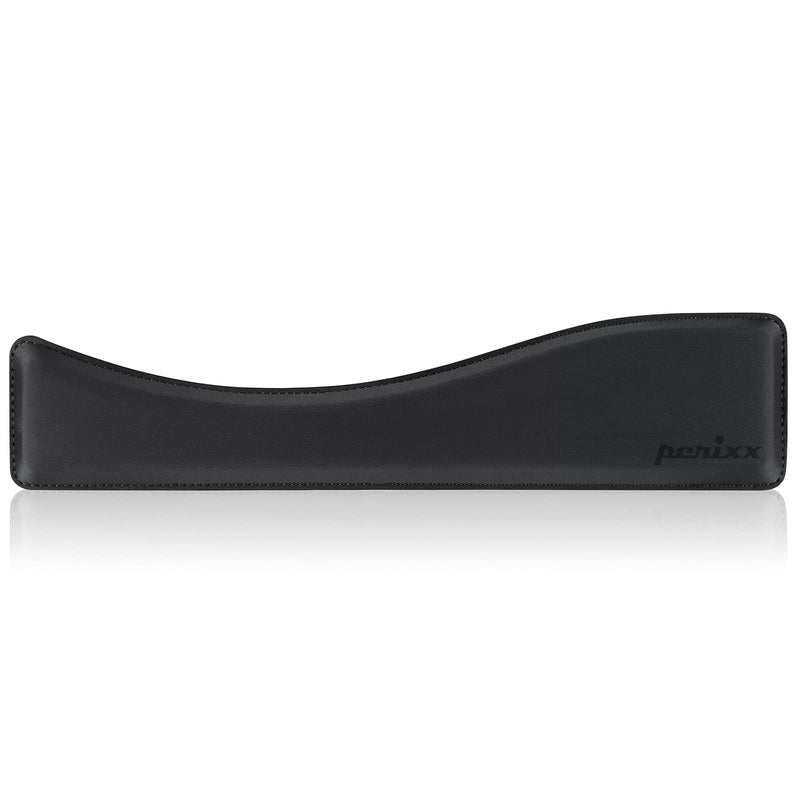 Perixx PERIPRO-512 Ergonomic Keyboard Wrist Rest - Gel Cushion Support - Compatible with Various Ergo Keyboard - Dimension 17.32x3.94x1.30 inches - Black Wrist Rest L
