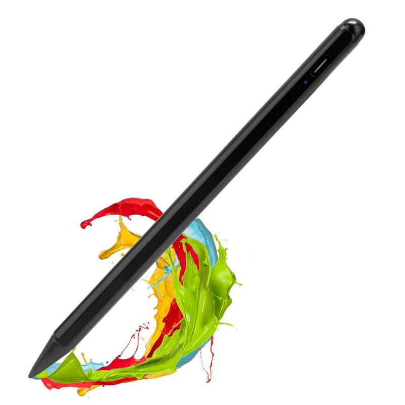 2020 iPad Air 4th Generation 10.9 Inch Stylus Pencil 2nd Generation,,Palm Rejection and Magnetic with 1.2 mm Replaceable POM Tip Active Stylus Pen for Apple iPad Air 4th Gen Pencil,Black Black