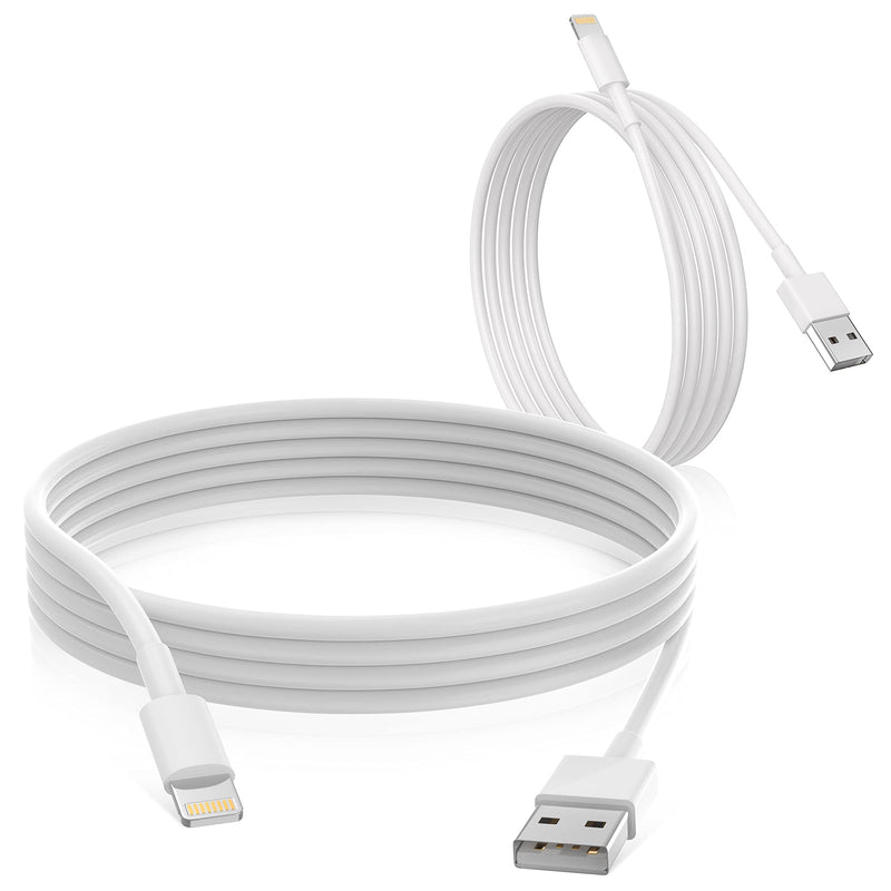 Apple iPhone Charger Cable, 2 Pack Original Lightning to USB Cables Apple MFI Certified 6ft, Fast iPhone Charging Cord for iPhone 11/11Pro/11Max/ X/XS/XR/XS Max/8/7/6/5S/SE 6FT_2PACK