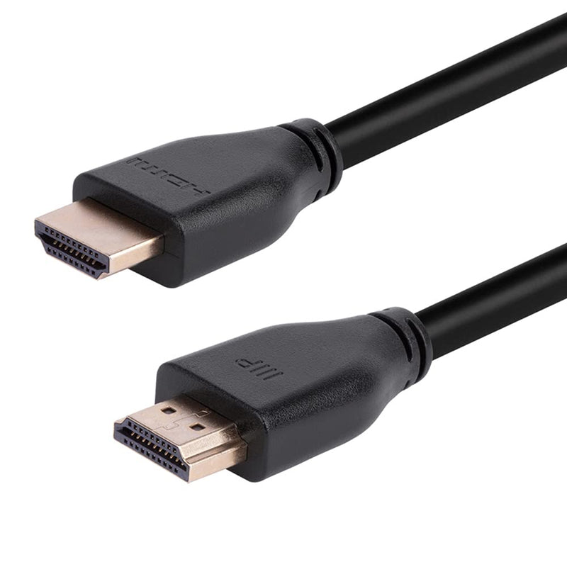 Monoprice 8K Certified Ultra High Speed HDMI Cable - HDMI 2.1, 8K@60Hz, 4K@120Hz, 48Gbps, HDR, VRR, CL2 In-Wall Rated, 6ft, Black - 5 Pack Length: 6ft 1