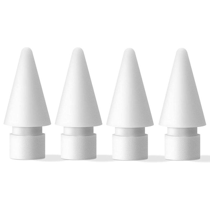 MJKOR [2021 New] Soft Noise Reducing Tip Replacement for Apple Pencil 1st & 2nd Generation (4 PCS) 4 PCS (Model: 2B)