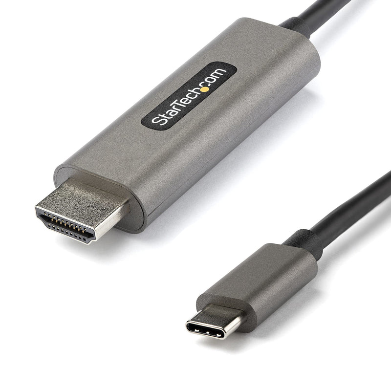 [AUSTRALIA] - StarTech.com 6ft (2m) USB C to HDMI Cable 4K 60Hz w/ HDR10 - Ultra HD USB Type-C to 4K HDMI 2.0b Video Adapter Cable - USB-C to HDMI HDR Monitor/Display Converter - DP 1.4 Alt Mode HBR3 (CDP2HDMM2MH) 6 ft 