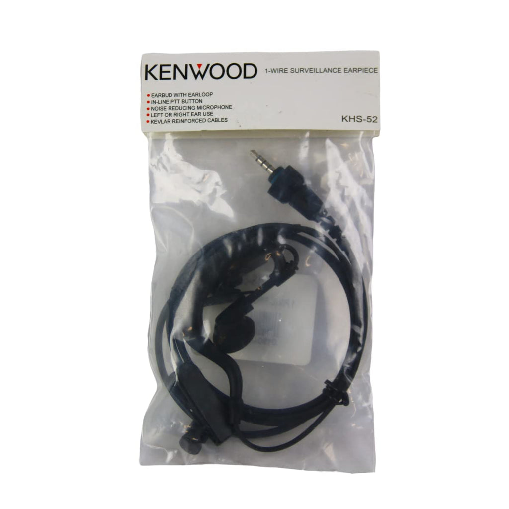 JVC Kenwood KHS-52 C-Ring in Ear with PTT & Mic