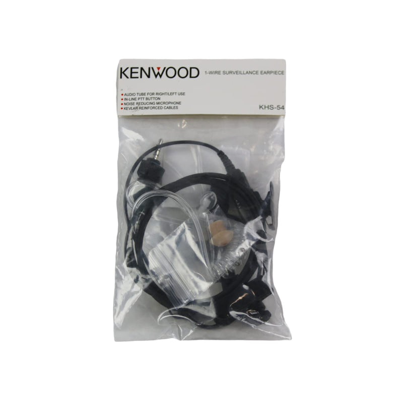 JVC Kenwood KHS-54 Acoustic Tube with PTT & Mic