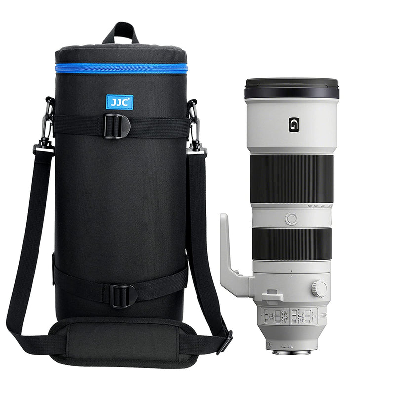 JJC Extra Large Camera Lens Case Bag for Canon RF 200-800mm Below 5.5x14.6 | Thick Camera Lens Case for Nikon 180-600mm/600mm F6.3,for Sony FE 200-600mm F5.6-6.3 Zoom 400-800mm F6.3-8 G & Teleconverte XXXXXL(5.5x14.6'')