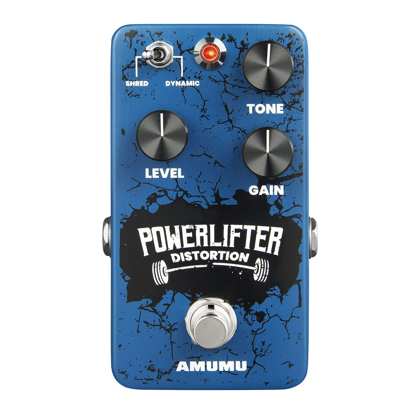 [AUSTRALIA] - AMUMU POWER LIFTER Distortion Guitar Effects Pedal Handmade 