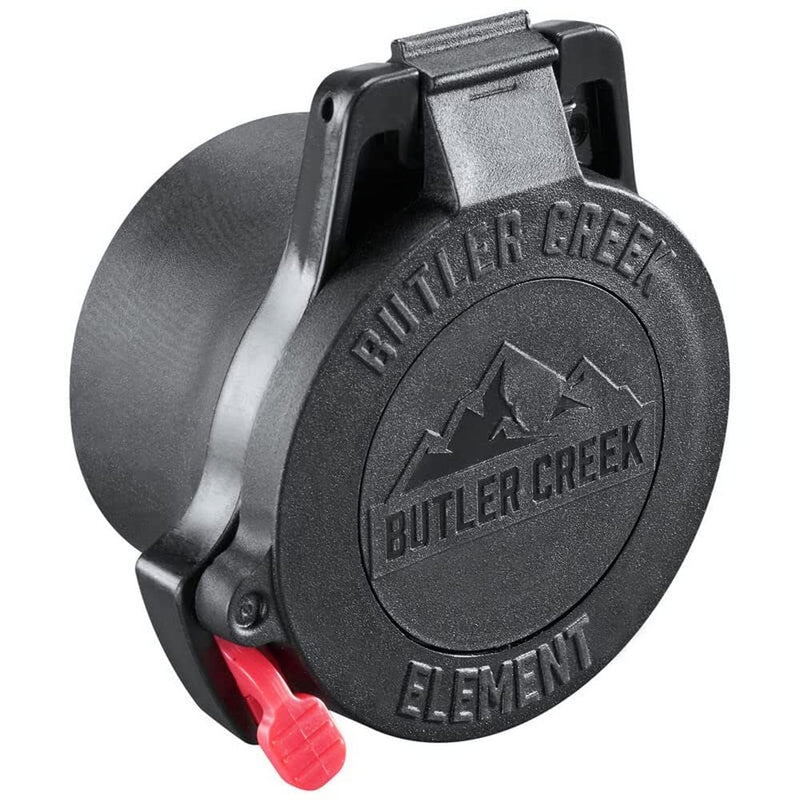 [AUSTRALIA] - Butler CreekScope Cover Flip Open 45 Objective, Clam One Size Black 