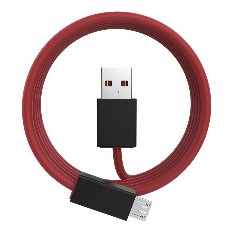 Saipomor Micro USB Charging Cord Charger Cable Compatible with Kindle Fire Tablets(Fire 1st-8th Gen), Kindle E-Readers(3rd-10th Gen), Kindle Paperwhite2/3/4 and Kindle Oasis2-3ft Black&Red