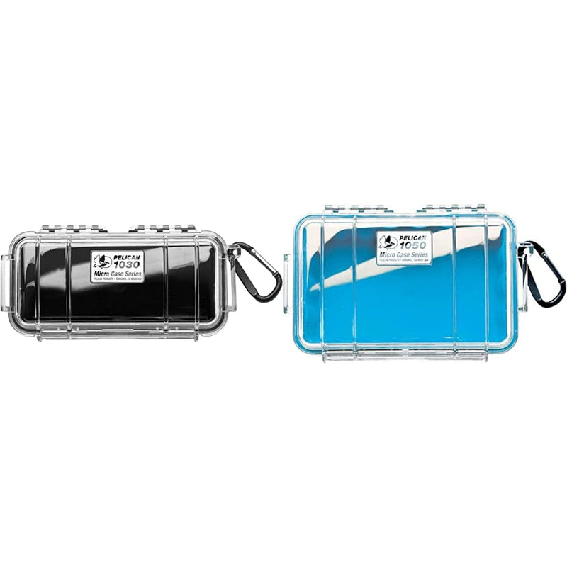 Pelican Micro Cases (1030 + 1050) - Water Resistant and Crushproof Protection