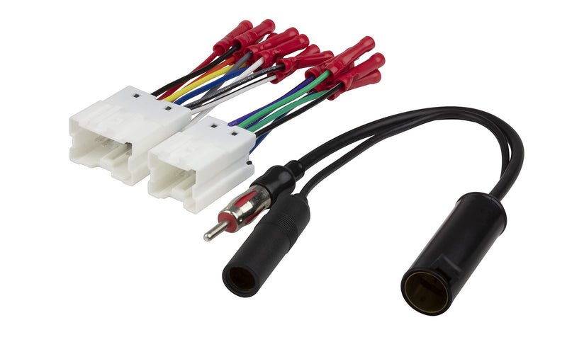 [AUSTRALIA] - SCOSCHE NN3AB Compatible with Select 1995-2007 Nissan and Infiniti Vehicles Wire Harness & Antenna Adapter Bundle 1995-2007 Nissan/Infiniti Bundle 