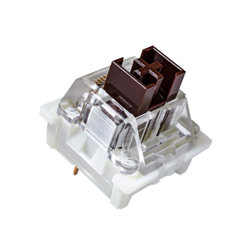 OUTEMU (Gaote) Switches 3 Pin RGB DIY Replaceable Key Switches for Mechanical Gaming Keyboard (65Pieces) (Brown) Brown
