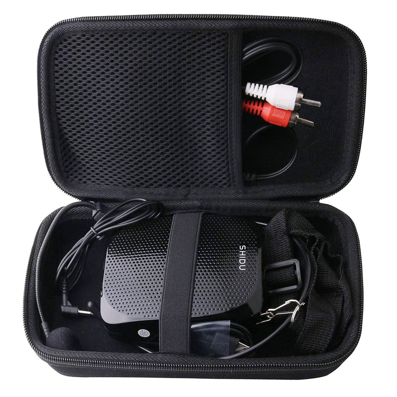 JINMEI Hard EVA Dedicated Case for ZOWEETEK Portable Mini Voice Amplifier with Wired Microphone Case.