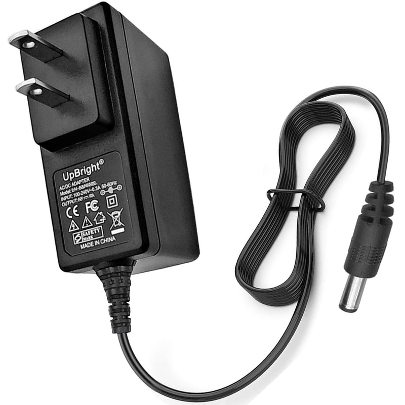 UpBright 9V AC/DC Adapter Compatible with Alesis Melody 61 MKII Melody61 61MKII 61-Key Portable Music Keyboard Digital Piano 9VDC 0.5A 1A 9.0V 500mA DC9V 1.0A 9 V 500 mA Power Supply Cord Charger PSU