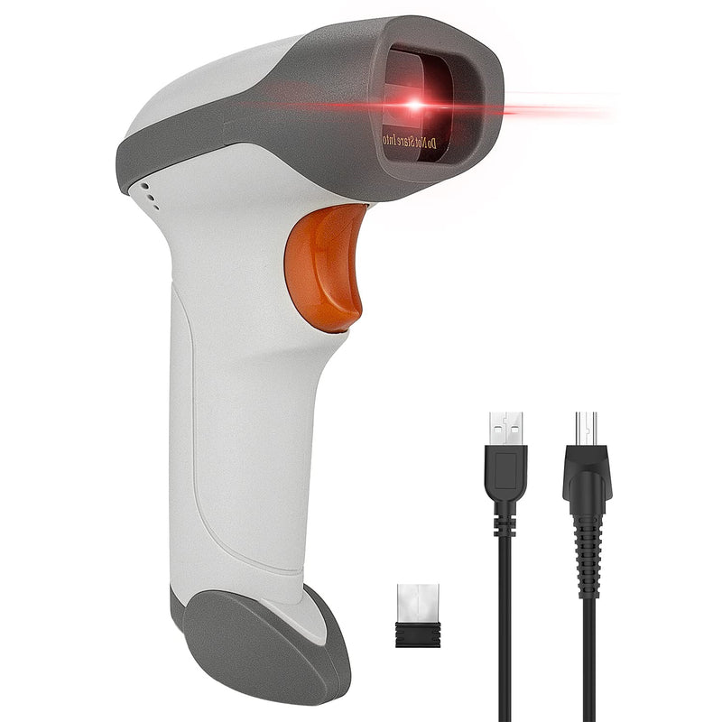 [AUSTRALIA] - NetumScan Bluetooth 2D Barcode Scanner, 3 in 1 Automatic Wireless QR Barcode Reader USB Image Code Scanner for Store, Warehouse POS, Computer, Tablet, iPad, iPhone, Android 1D & 2D Scanner 