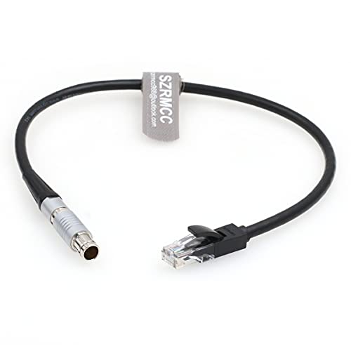 SZRMCC Fischer 8-Pin Male to RJ45 Ethernet Cable for Phantom VEO Series 4k High-Speed Camera (2m) 2m