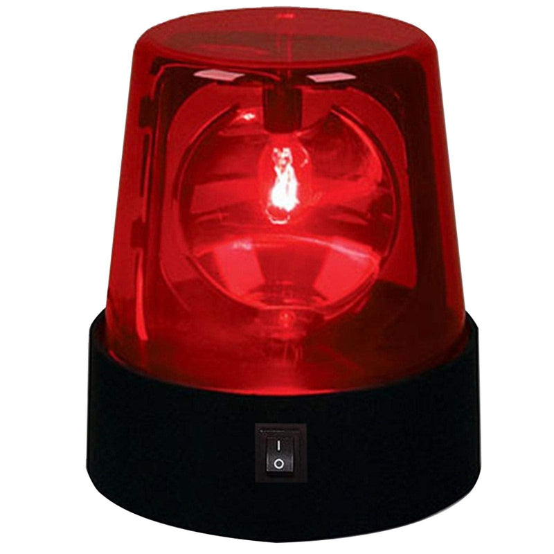 4.5" LED Strobe Light,Rotating Flashing Light,360 Degree Strobe Light,Disco Party Rotating Lamp,DJ Flashing Stage Lights,Perfect for club,home party, ballroom, show Bar etc(Red,1PC) 1pc Red