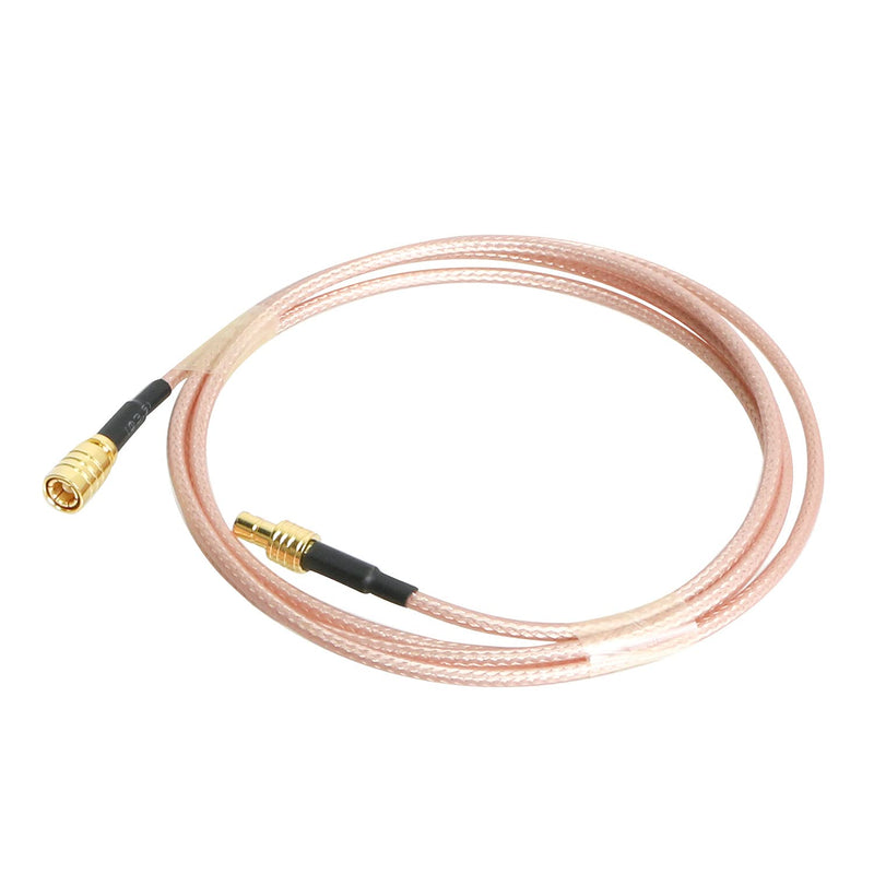 [AUSTRALIA] - Aoje-Link RF Coaxial Cable SMB Female to SMB Male RG316 Coax Cable Jumper for DIY Radio, 3G/4G/5G/LTE/Antenna, Audio and Video Signal Transmission, 500mm 1Pcs 
