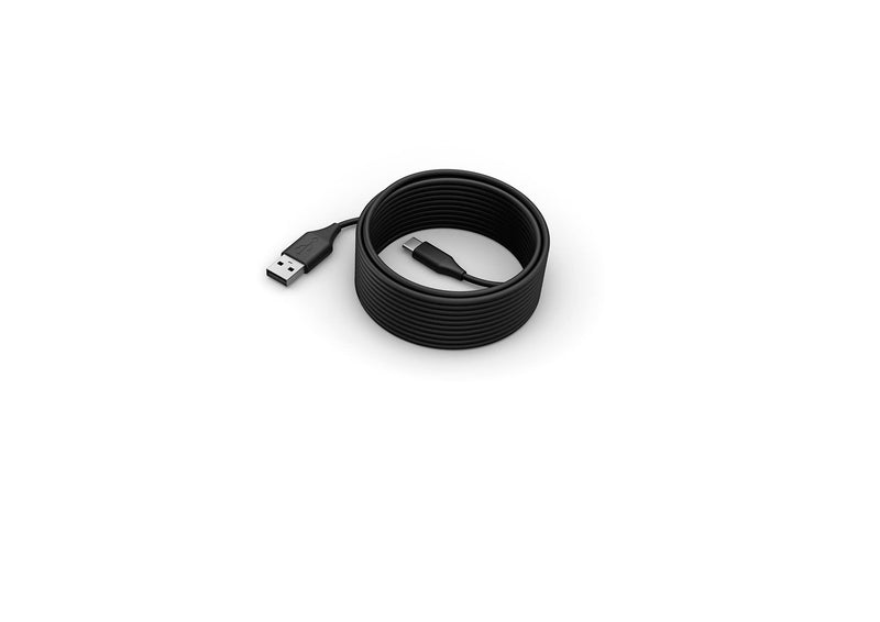 Jabra PanaCast 50 USB C to USB A Cable, 5 m - USB Cable 2.0 for PanaCast 50 Video Bar to Computer Connection - USB Type A Cable with Simple Plug & Play