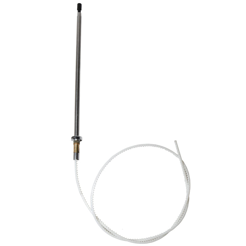 RED WOLF Power Antenna Mast Compatible with Mercedes Benz 1992-2002 C280/S320/500SL/S420/C220 Aftermarket Aerial Mast for AM/FM Radio Signal