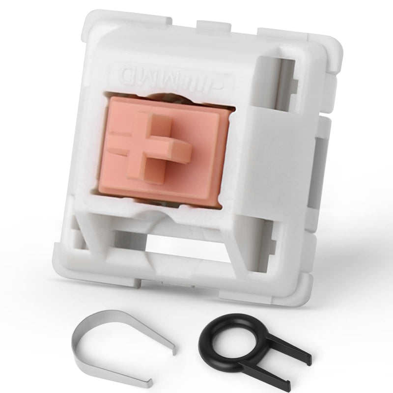 RUNJRX MMD Holy Panda 62g Spring Switch for Mechanical Keyboard MMD Panda Switch 70PCS 3pin