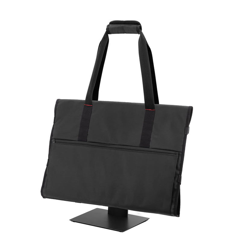 Trunab Carrying Bag for 24" LCD Screens and Monitors, With Padded Velvet Lining, Protective Monitor Travel Case Compatible With 24’’ Monitor and Accessories, Black