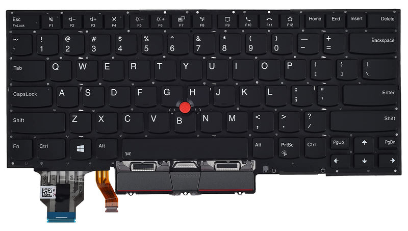 Replacement Keyboard for Lenovo ThinkPad X1 Carbon Gen 7th 2019 Gen 8th 2020, ThinkPad X1 Yoga Gen 4 Gen 5 2020 with Backlit US Layout X1 Carbon 8 Gen &7 Gen