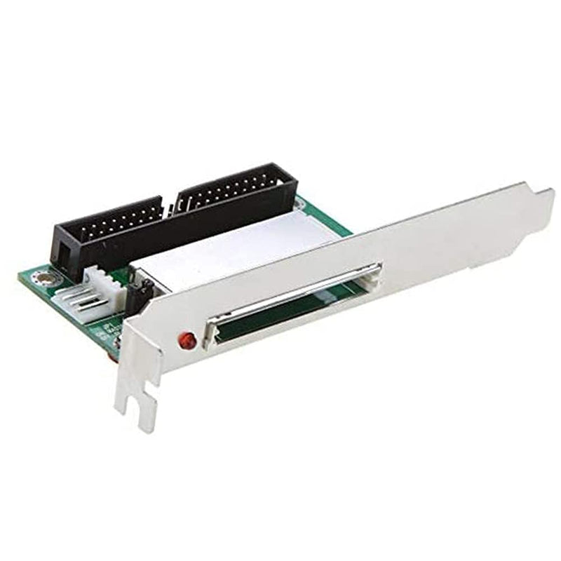 [AUSTRALIA] - 1Pcs CF to IDE Adapter 40-Pin CF Compact Flash Card to 3.5 Converter with PCI Bracket 