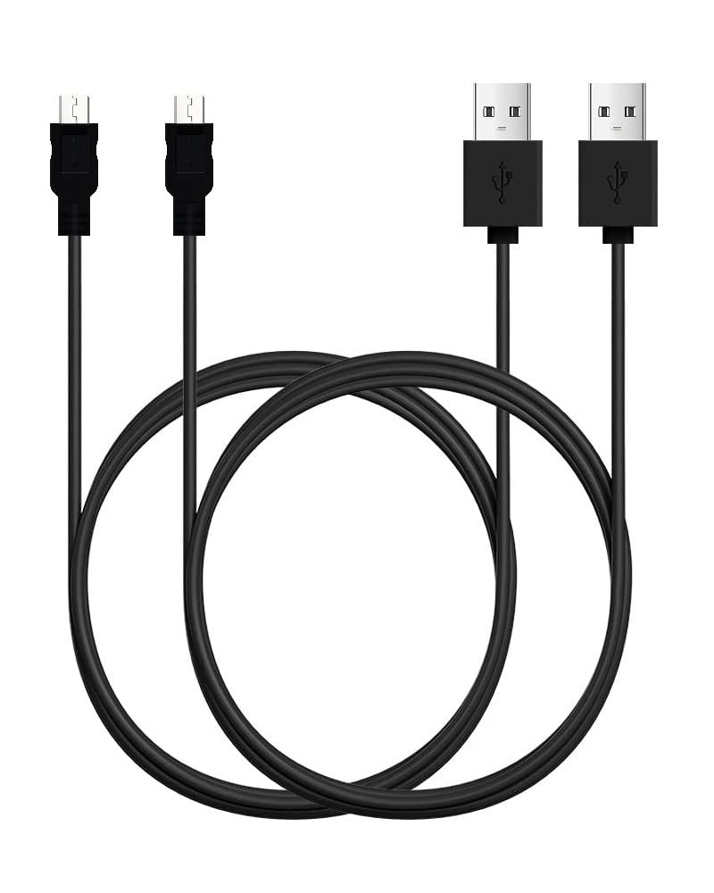Micro USB Cable, 2 Pack [6FT, 6FT], Fast Charging Cable, High Speed Android Charging Cable, Android Phone Cable for Samsung Galaxy S7 Edge S6 S5 and More, Trustable Black 6ft-2