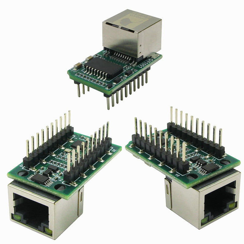 BUELEC IOT Serial Port to Ethernet,Server RJ45 to TTL, Modbus Gateway Industrial Super Network Port (GT1001 Ethernet to TTL Module(1PCS) GT1001 Ethernet to TTL module(1PCS)
