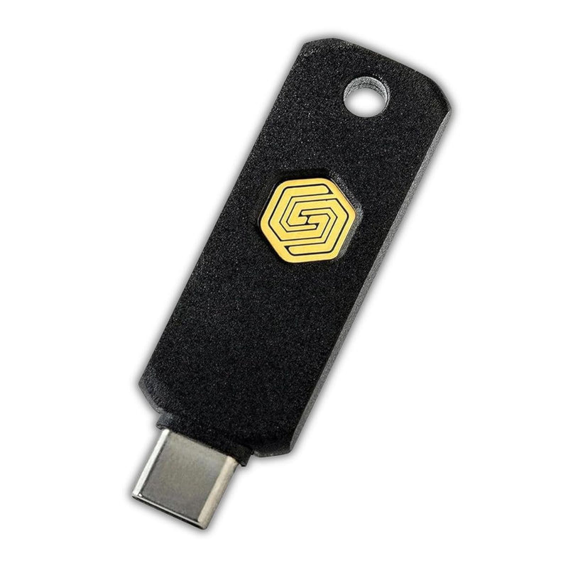 GoTrust Idem Key C USB Security Key NFC FIDO2 L2 Certified | 2FA Hardware Key, Passwordless Login, U2F OTP PIV, IP68 Waterproof, for Windows Mac iPhone Android Idem Key Type C
