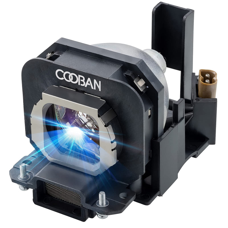 COOBAN ET-LAX100 Replacement Projector Lamp Bulb with Housing for Panasonic PT-AX200U PT-AX100 PT-AX100E PT-AX100U PT-AX200 PT-AX200E TH-AX100 Projector Lamp