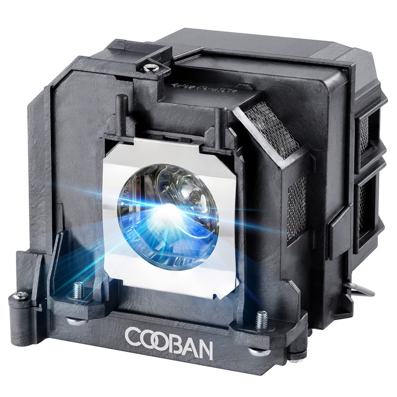 COOBAN ELPLP80 /ELPLP79 Replacement Projector Lamp Bulb with Housing for Epson BrightLink pro 595Wi 585Wi 1420Wi，EB-570 EB-575W EB-575Wi PowerLite 570 /PowerLite 575W /BrightLink 575Wi Projector Lamp