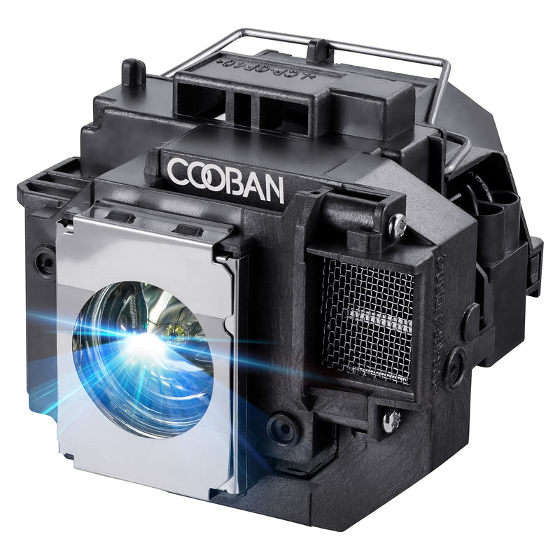COOBAN ELPLP54 /ELPLP58 Replacement Projector Lamp Bulb with Housing for Epson PowerLite Home Cinema 705HD EX71 EX51 EX31 H309A H310C H328A H328B H331A EX5200 EX7200 EX3200 EB-S9 PowerLite S7 S8+ S9 LP54