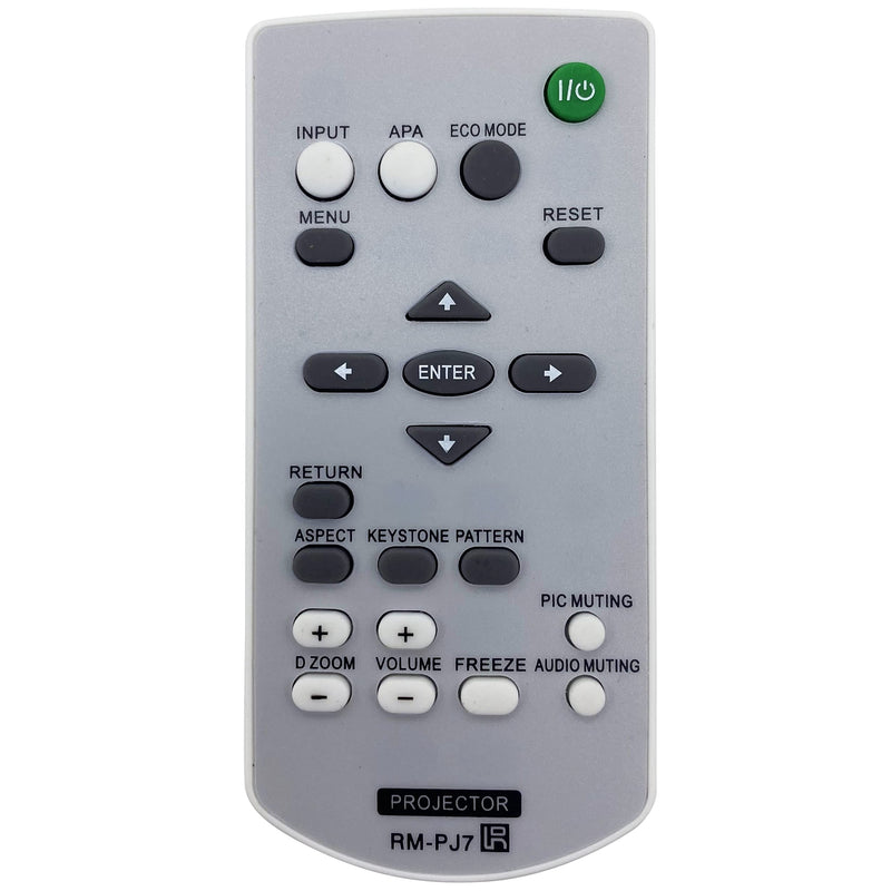 Leankle Remote Controller Replacement for Sony RM-PJ6, RM-PJ7, RM-PJ8, VPL-BW120S, VPL-CW255, VPL-CW275, VPL-CX235, VPL-CX275, VPL-EX100, VPL-EX120, VPL-EX145