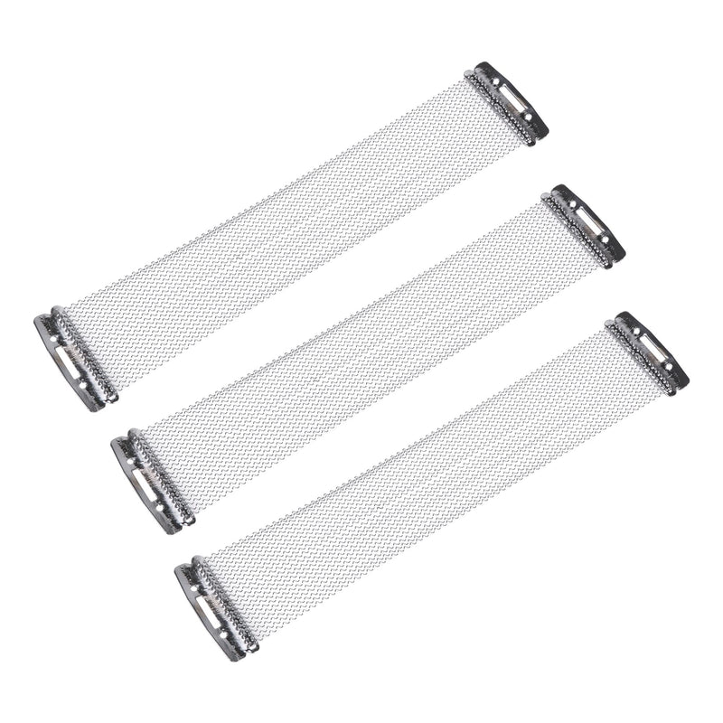 [AUSTRALIA] - Silver 20 Strands Steel Snare Drum Wire Springs Drum Accessories for 12 Inch Snare Drum Pack of 3 