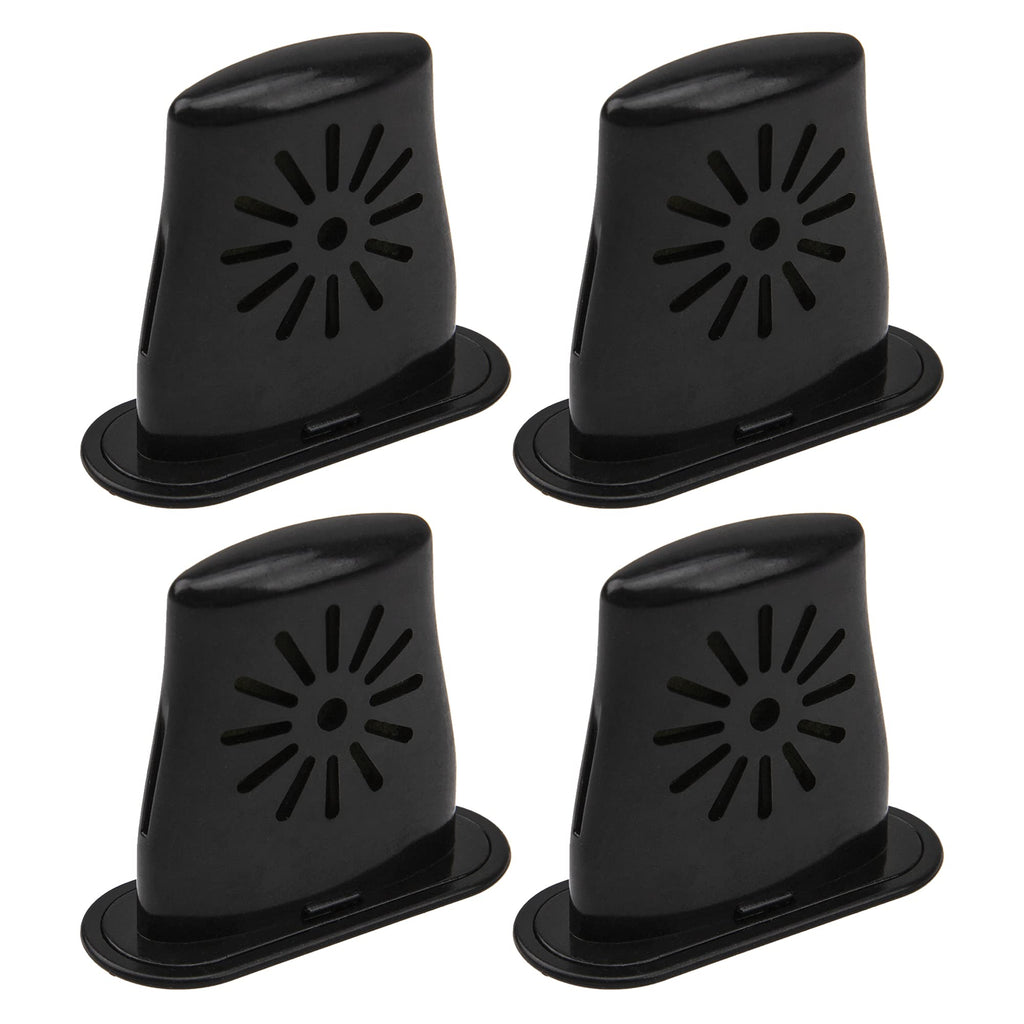 4Pcs Yootones Ukulele Humidifier Small Instrument Humidifier Care Compatible with Ukulele(Black)