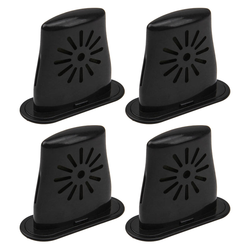 4Pcs Yootones Ukulele Humidifier Small Instrument Humidifier Care Compatible with Ukulele(Black)