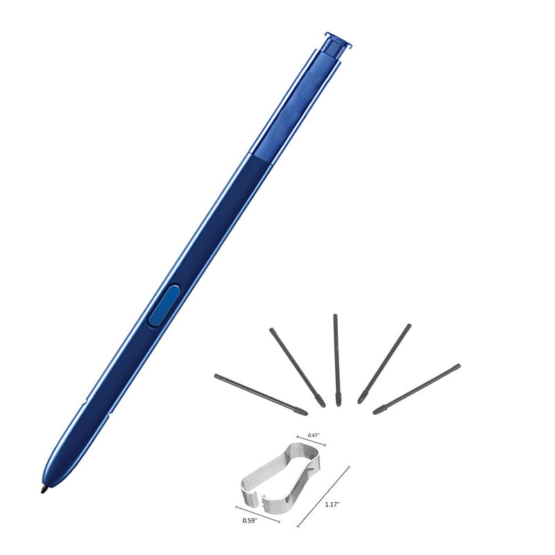 SLAUNT Galaxy Note 8 Stylus Pen Replacement Stylus Touch S-Pen Compatible with Samsung Galaxy Note 8 N950 S Pen and Tips Nibs Tweezer (Blue) Blue