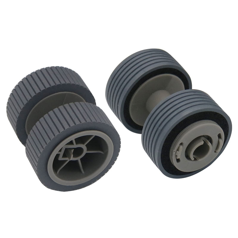 Intendvision Replacement Scanner Brake Roller and Pick Roller Set Compatible for Fujitsu fi-6130 fi-6130Z fi-6140 fi-6140Z fi-6230 fi-6230Z fi-6240 fi-6240Z fi-6125 fi-6225, PA03540-0001 PA03540-0002