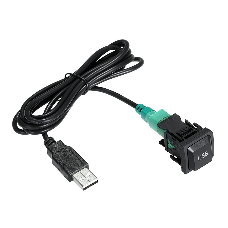 [AUSTRALIA] - Shkalacar 130cm USB Audio Cable Adapter, CD Player Wire Cable Compatible with VW Volkswagen 