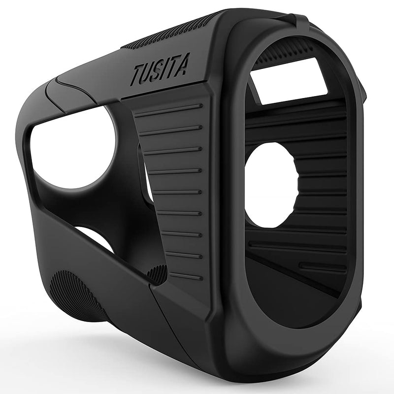 TUSITA Silicone Case Compatible with Bushnell Tour V5 Black