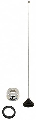 Cable Assemblies Now Laird Antenna QW152-152-162 Unity 1/4 Wave Antenna w/Brass Button - Chrome
