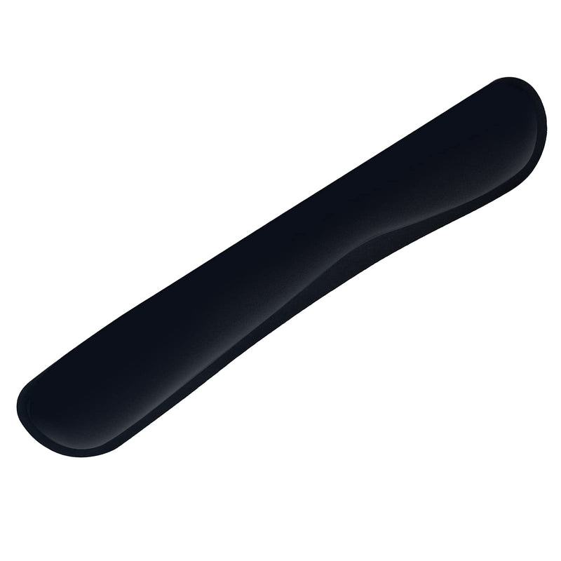 Xmaxbel Keyboard Wrist Rest, Memory Foam Wrist Pad for Keyboard, Keyboard Wrist Support Cushion with Nonslip Rubber Base and Ergonomic Design (Black), 16.93 x 3.35 x 0.78 inches