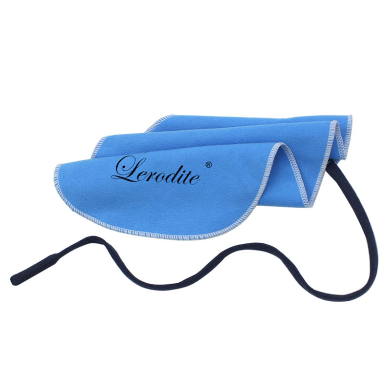 Cleaning Cloth Swab for Inside Tube Suitable for Clarinet Piccolo Flute Sax Saxophone (Blue) Blue