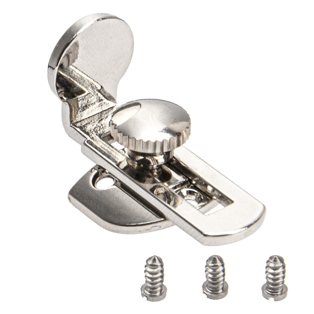 1Pcs Yootones Clarinet Metal Thumb Finger Rest with Screws Compatible with Clarinet Oboe Woodwind Instrument (Silver)